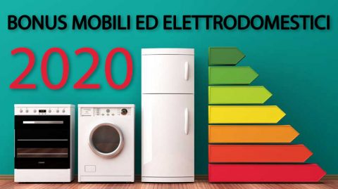 bonus mobili ed elettrodomestici 2020